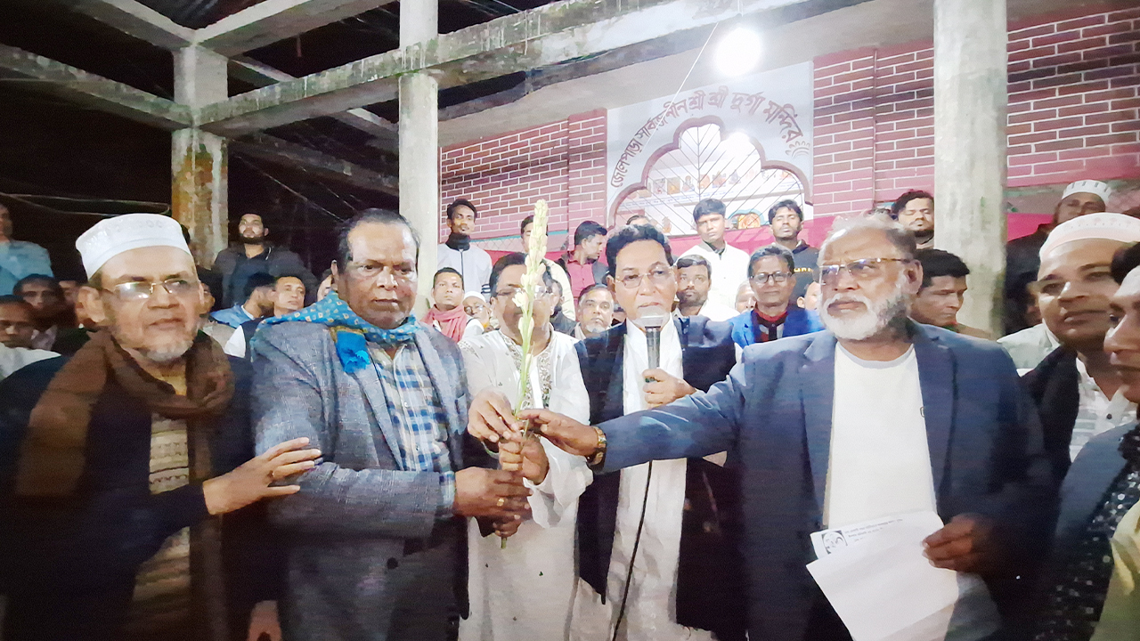 বরগুনায় সাত শতাধিক সনাতন নাগরিকের বিএনপিতে যোগদান